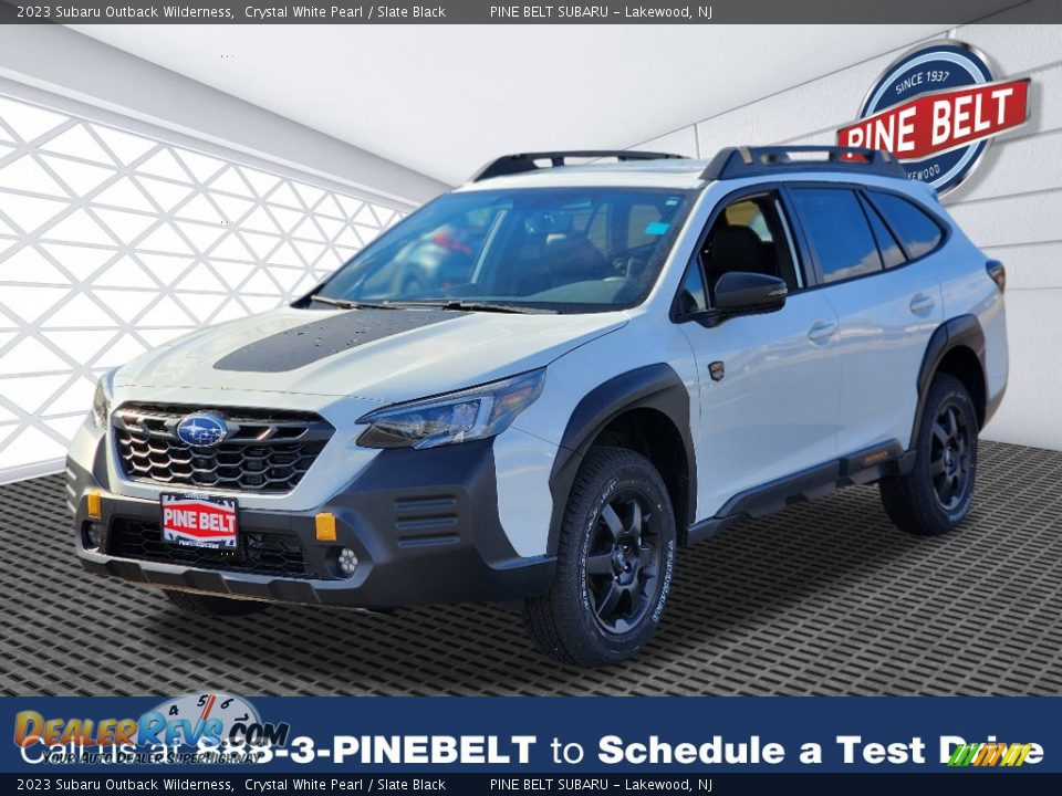 2023 Subaru Outback Wilderness Crystal White Pearl / Slate Black Photo #1