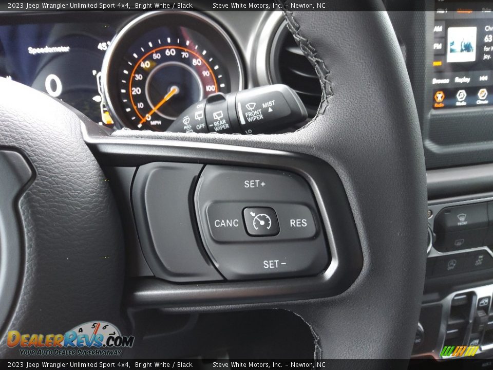 2023 Jeep Wrangler Unlimited Sport 4x4 Steering Wheel Photo #19