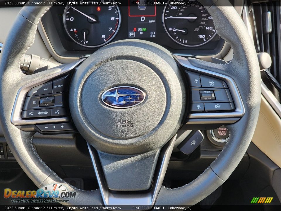 2023 Subaru Outback 2.5i Limited Steering Wheel Photo #12