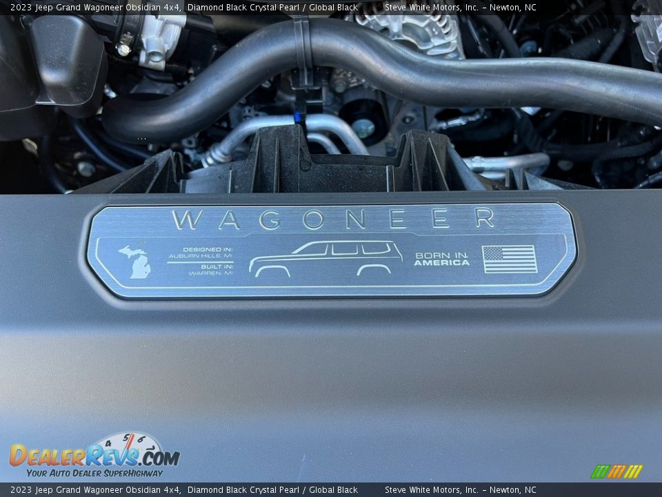 Info Tag of 2023 Jeep Grand Wagoneer Obsidian 4x4 Photo #12