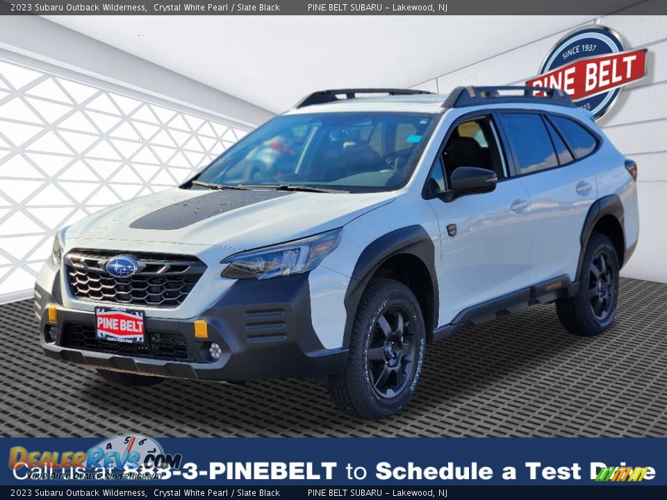 2023 Subaru Outback Wilderness Crystal White Pearl / Slate Black Photo #1