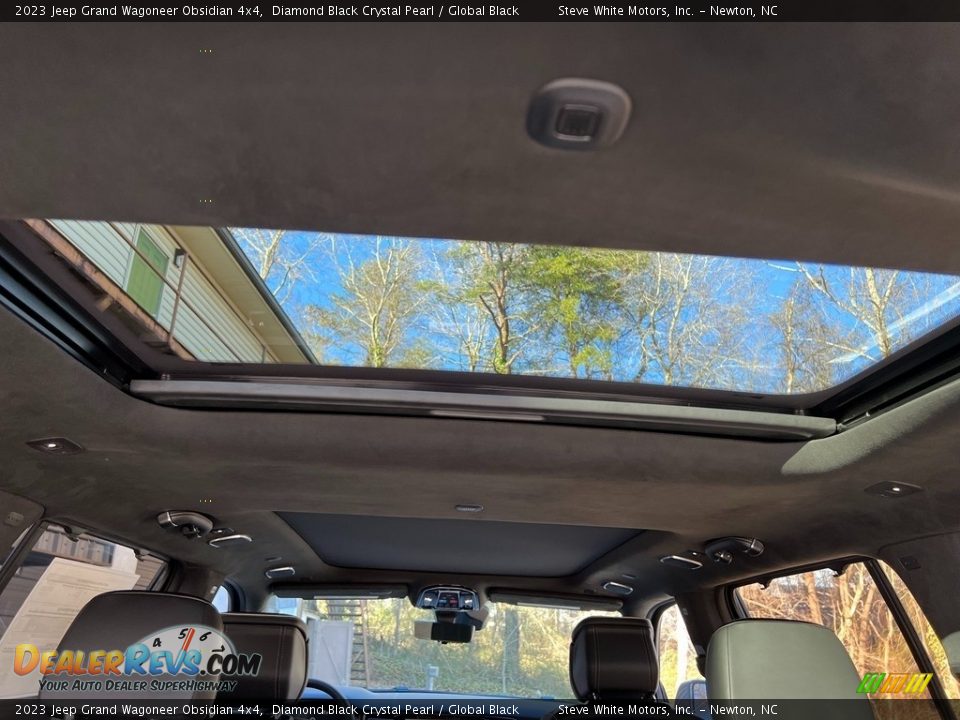 Sunroof of 2023 Jeep Grand Wagoneer Obsidian 4x4 Photo #24