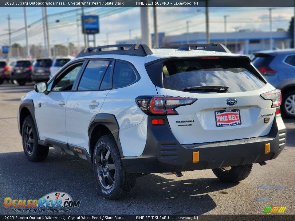 2023 Subaru Outback Wilderness Crystal White Pearl / Slate Black Photo #4