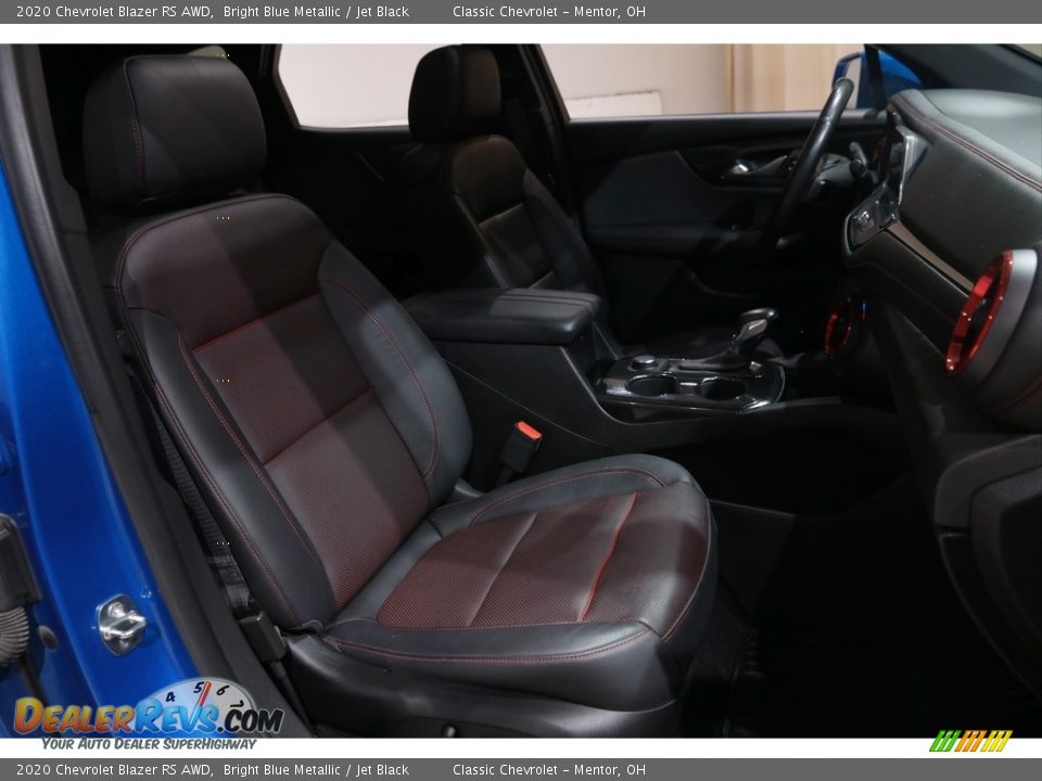 2020 Chevrolet Blazer RS AWD Bright Blue Metallic / Jet Black Photo #18