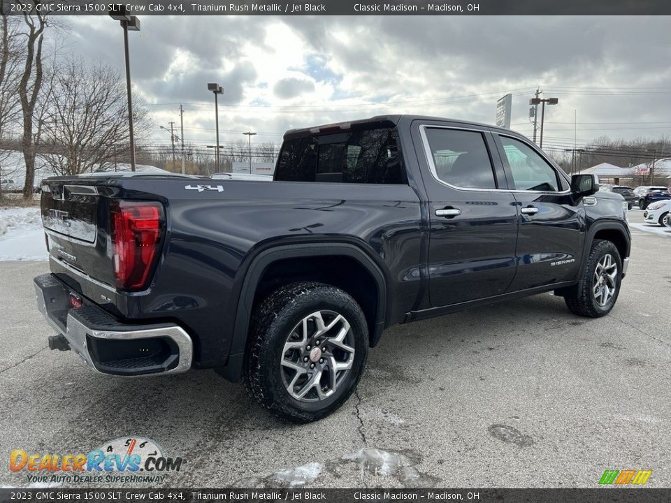 2023 GMC Sierra 1500 SLT Crew Cab 4x4 Titanium Rush Metallic / Jet Black Photo #3