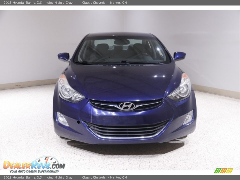 2013 Hyundai Elantra GLS Indigo Night / Gray Photo #2