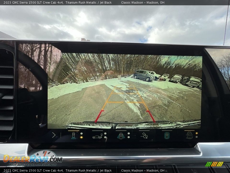 2023 GMC Sierra 1500 SLT Crew Cab 4x4 Titanium Rush Metallic / Jet Black Photo #12