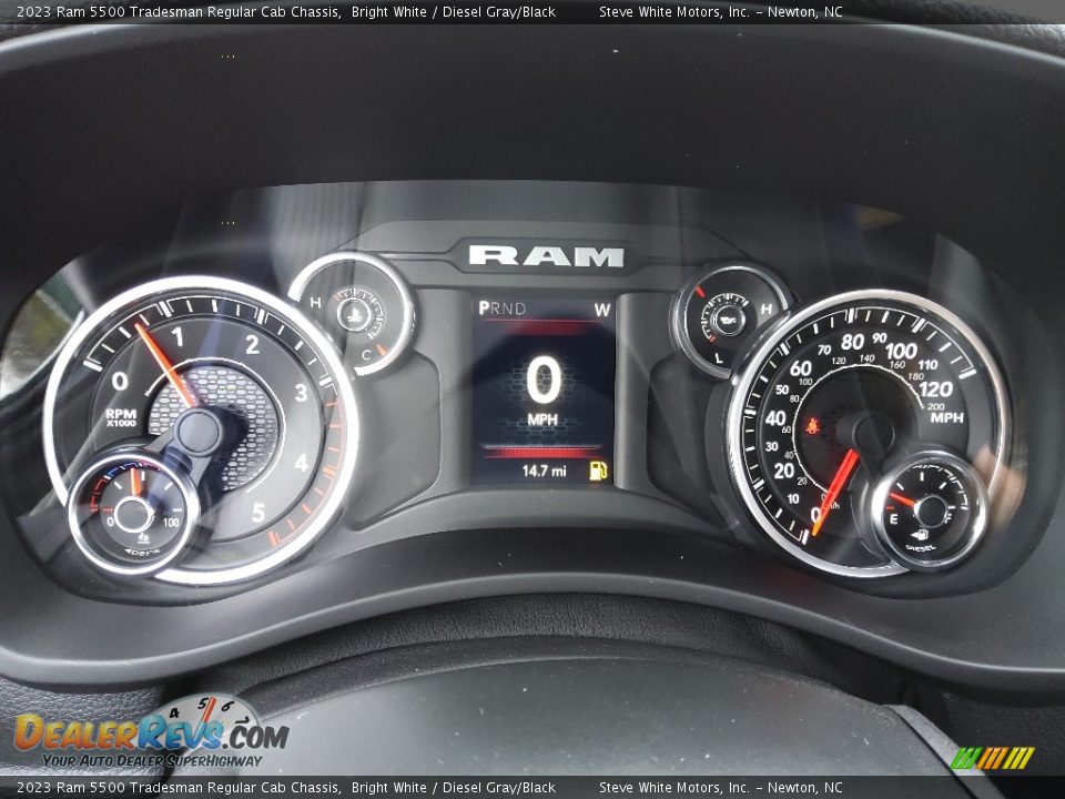 2023 Ram 5500 Tradesman Regular Cab Chassis Gauges Photo #17