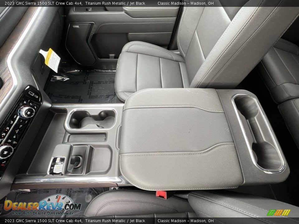 2023 GMC Sierra 1500 SLT Crew Cab 4x4 Titanium Rush Metallic / Jet Black Photo #15