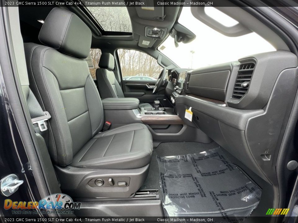 Front Seat of 2023 GMC Sierra 1500 SLT Crew Cab 4x4 Photo #19