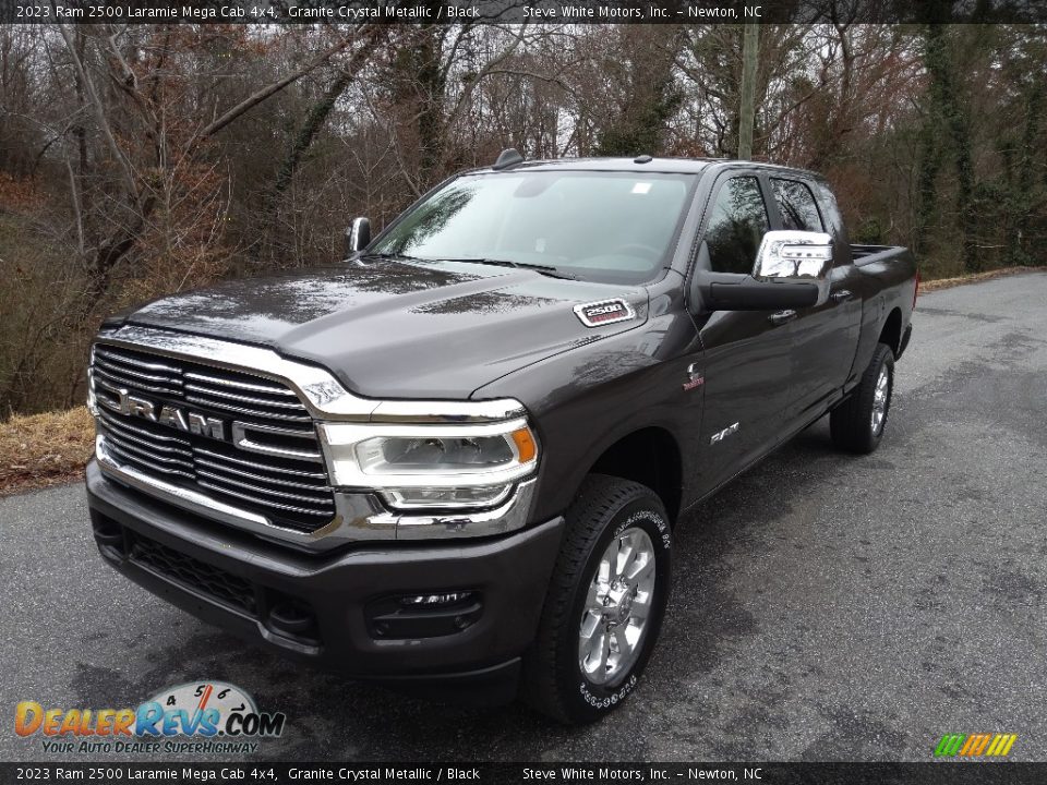 2023 Ram 2500 Laramie Mega Cab 4x4 Granite Crystal Metallic / Black Photo #2