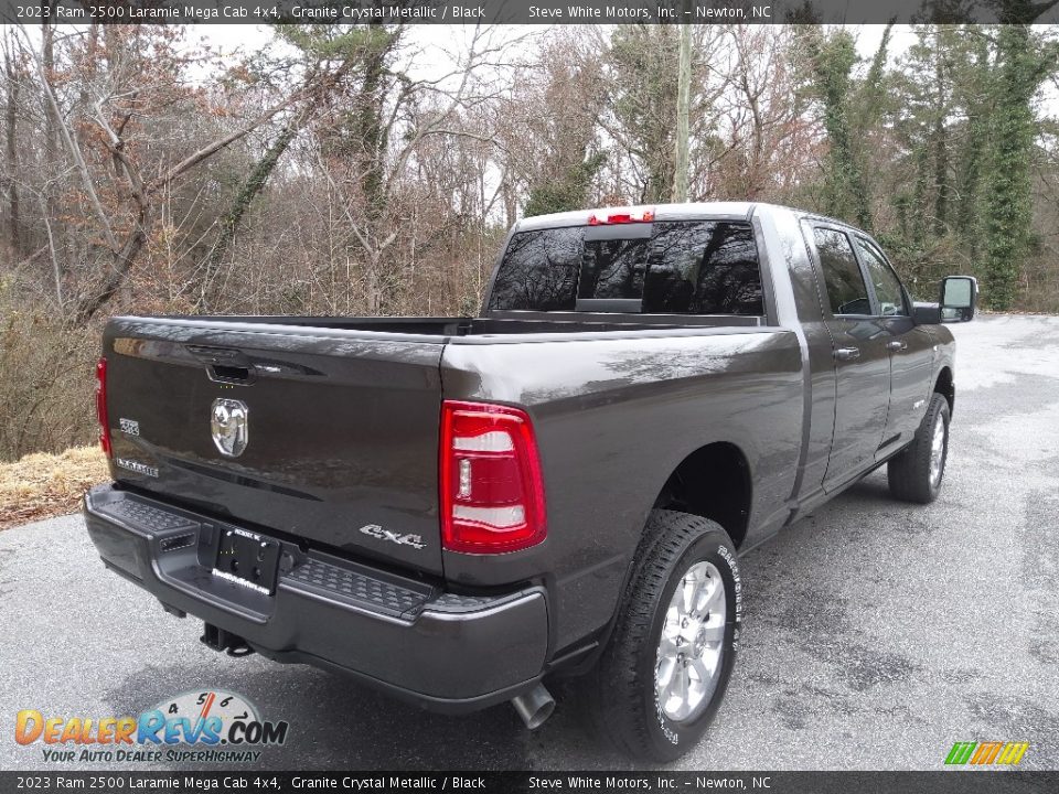 2023 Ram 2500 Laramie Mega Cab 4x4 Granite Crystal Metallic / Black Photo #7