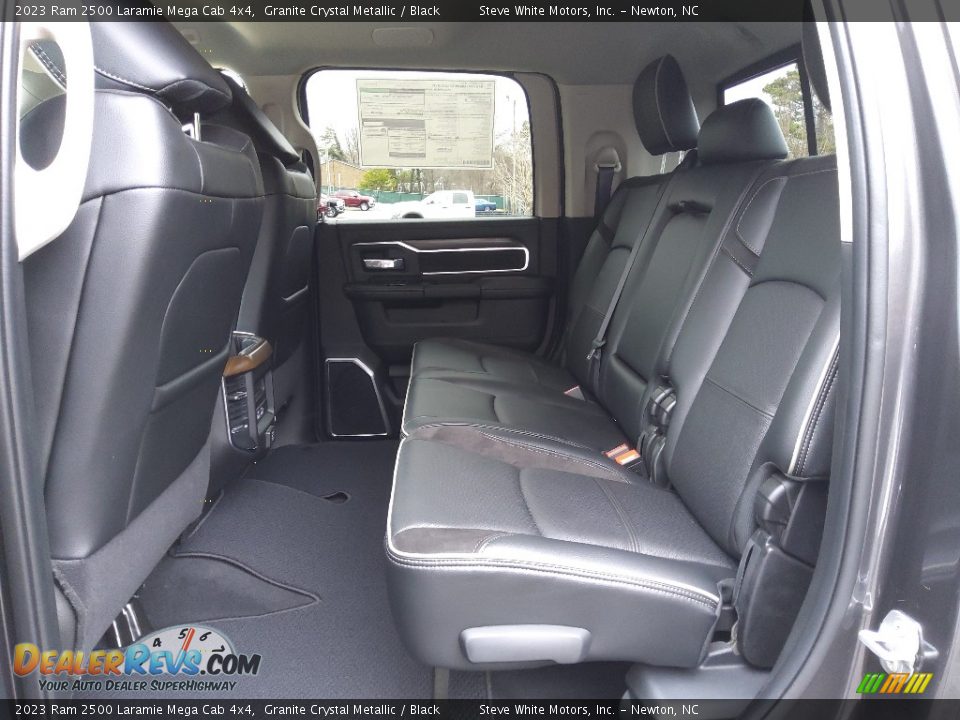 Rear Seat of 2023 Ram 2500 Laramie Mega Cab 4x4 Photo #15