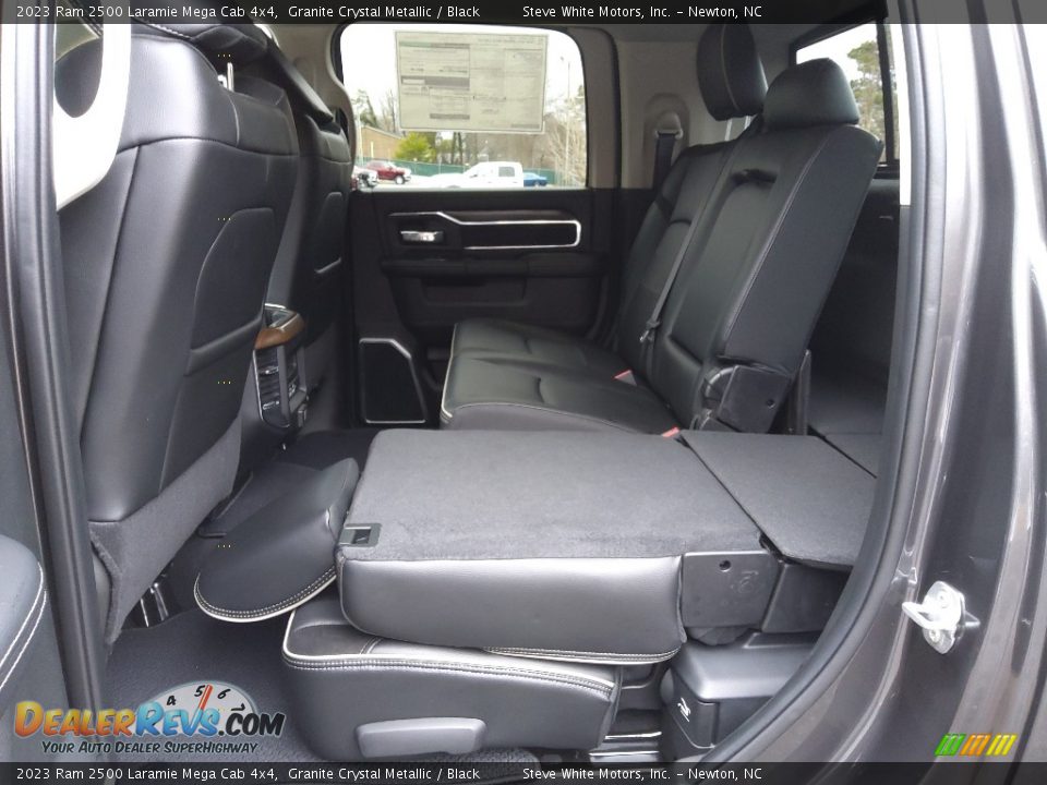 Rear Seat of 2023 Ram 2500 Laramie Mega Cab 4x4 Photo #16