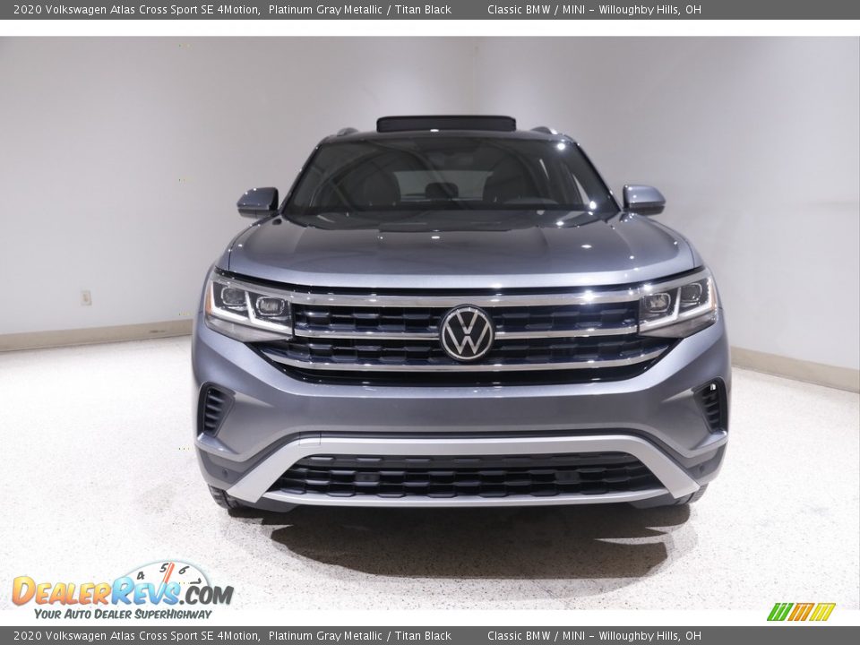 2020 Volkswagen Atlas Cross Sport SE 4Motion Platinum Gray Metallic / Titan Black Photo #2