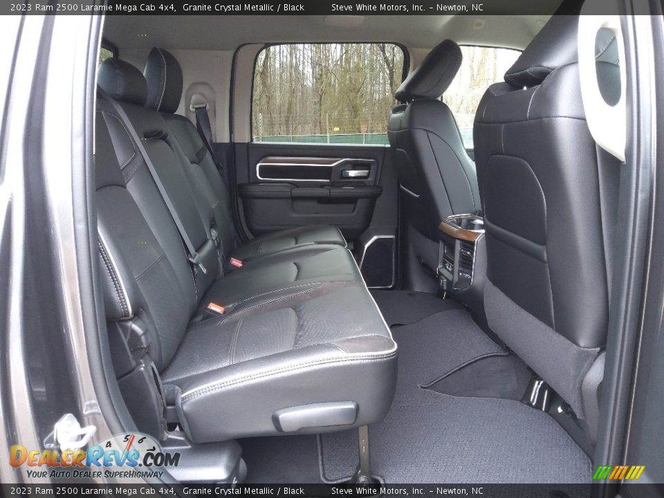 Rear Seat of 2023 Ram 2500 Laramie Mega Cab 4x4 Photo #17