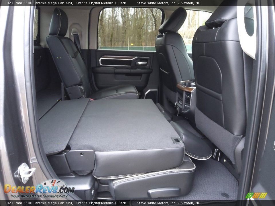 Rear Seat of 2023 Ram 2500 Laramie Mega Cab 4x4 Photo #18