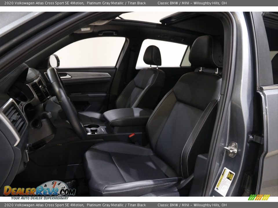 2020 Volkswagen Atlas Cross Sport SE 4Motion Platinum Gray Metallic / Titan Black Photo #5