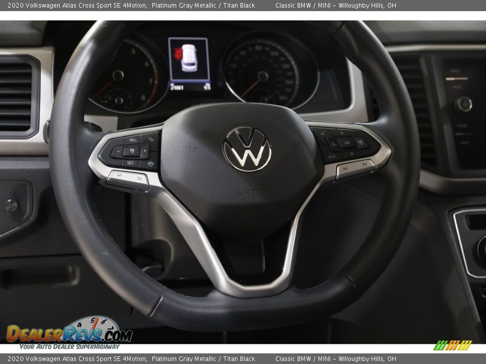 2020 Volkswagen Atlas Cross Sport SE 4Motion Steering Wheel Photo #7