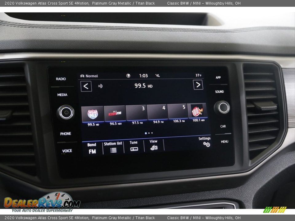 Controls of 2020 Volkswagen Atlas Cross Sport SE 4Motion Photo #10