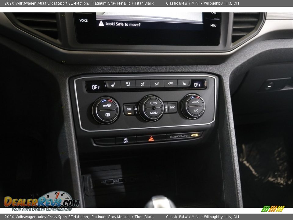 Controls of 2020 Volkswagen Atlas Cross Sport SE 4Motion Photo #13