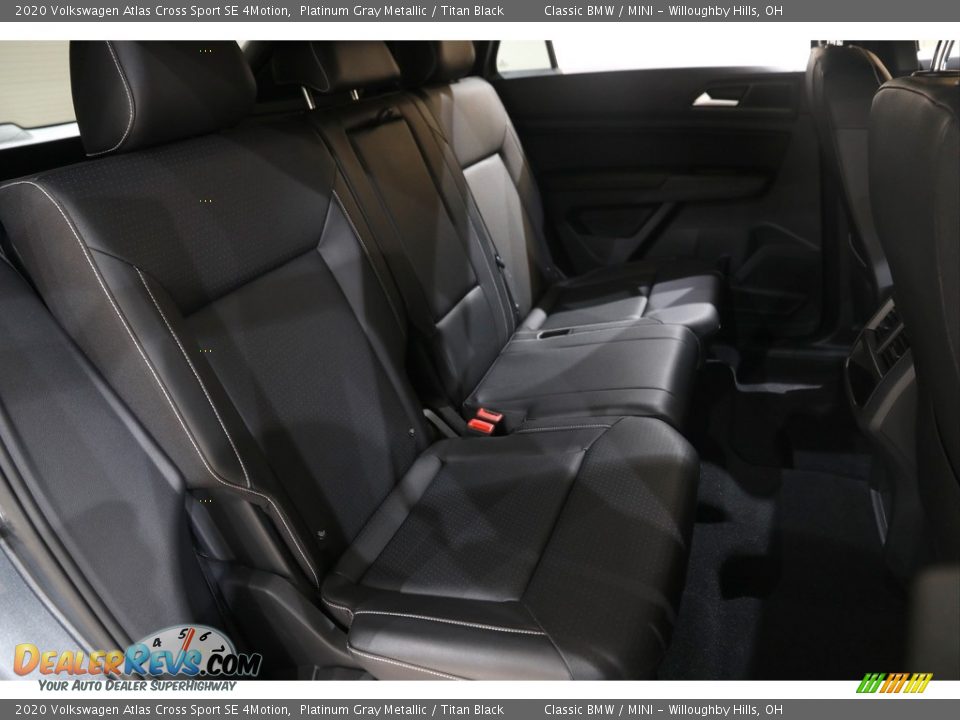 Rear Seat of 2020 Volkswagen Atlas Cross Sport SE 4Motion Photo #16