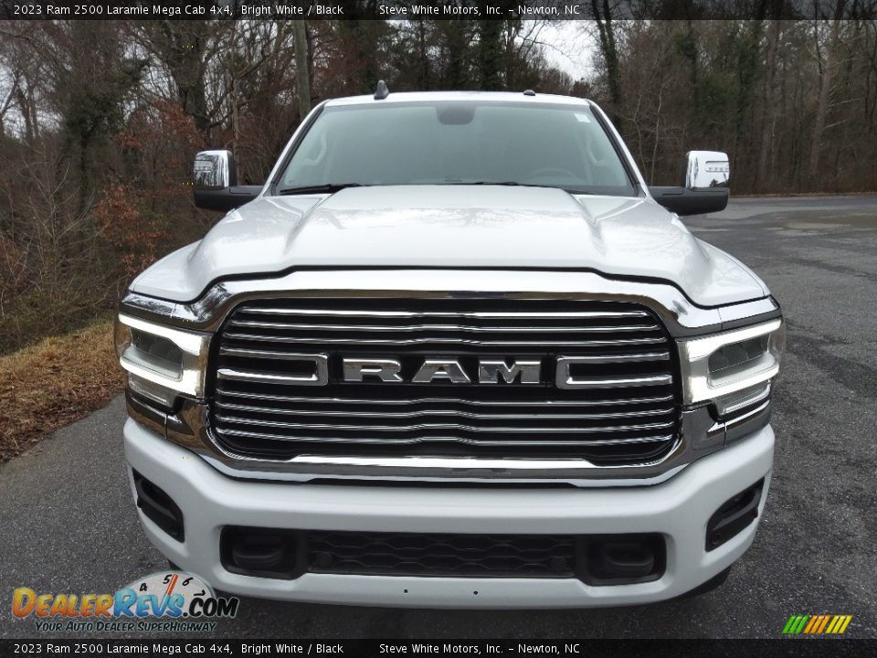 2023 Ram 2500 Laramie Mega Cab 4x4 Bright White / Black Photo #4