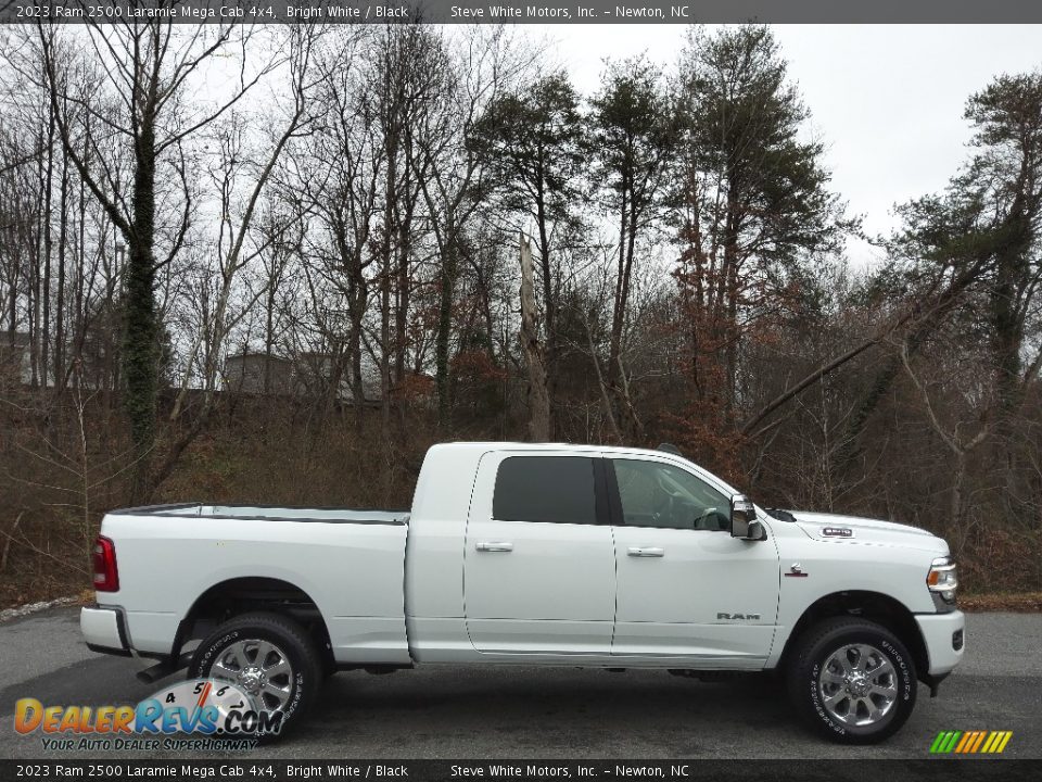 Bright White 2023 Ram 2500 Laramie Mega Cab 4x4 Photo #6