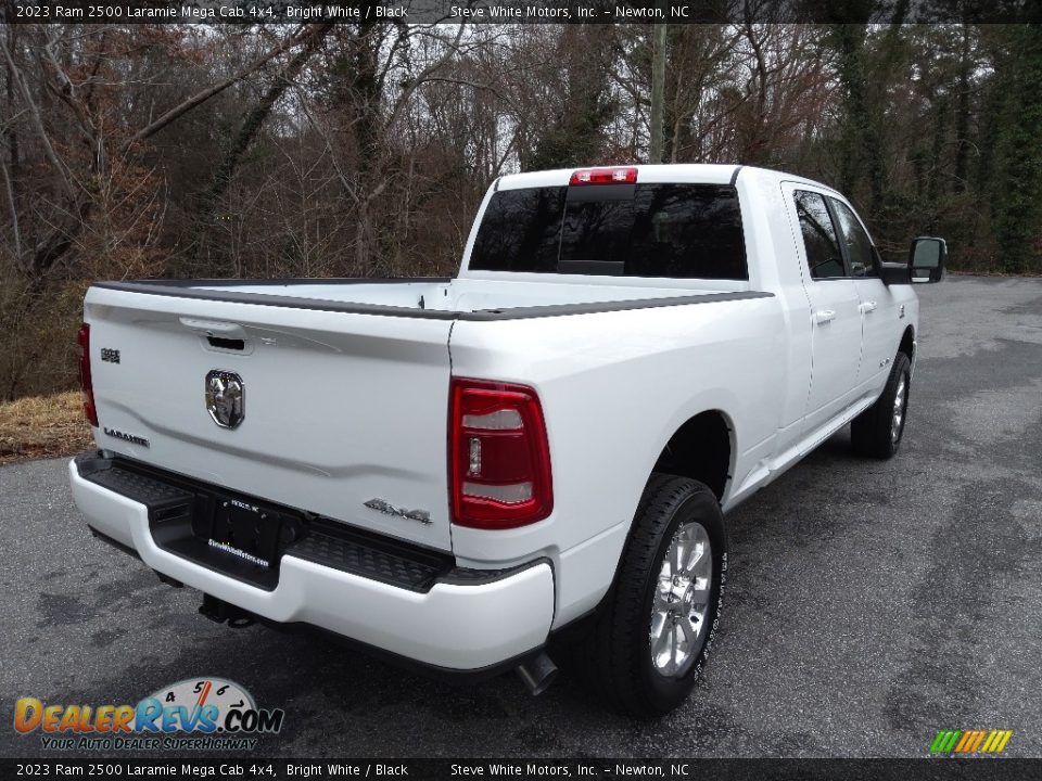 2023 Ram 2500 Laramie Mega Cab 4x4 Bright White / Black Photo #7