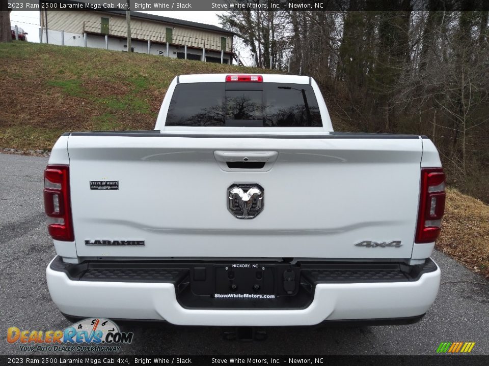 2023 Ram 2500 Laramie Mega Cab 4x4 Bright White / Black Photo #8