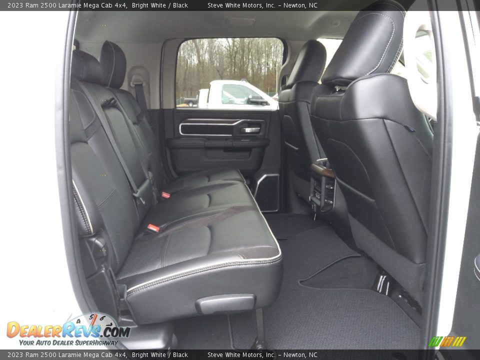 Rear Seat of 2023 Ram 2500 Laramie Mega Cab 4x4 Photo #17