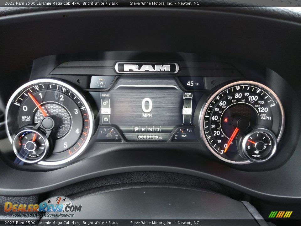 2023 Ram 2500 Laramie Mega Cab 4x4 Gauges Photo #23