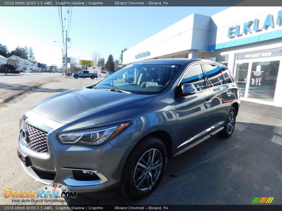 2018 Infiniti QX60 3.5 AWD Graphite Shadow / Graphite Photo #1