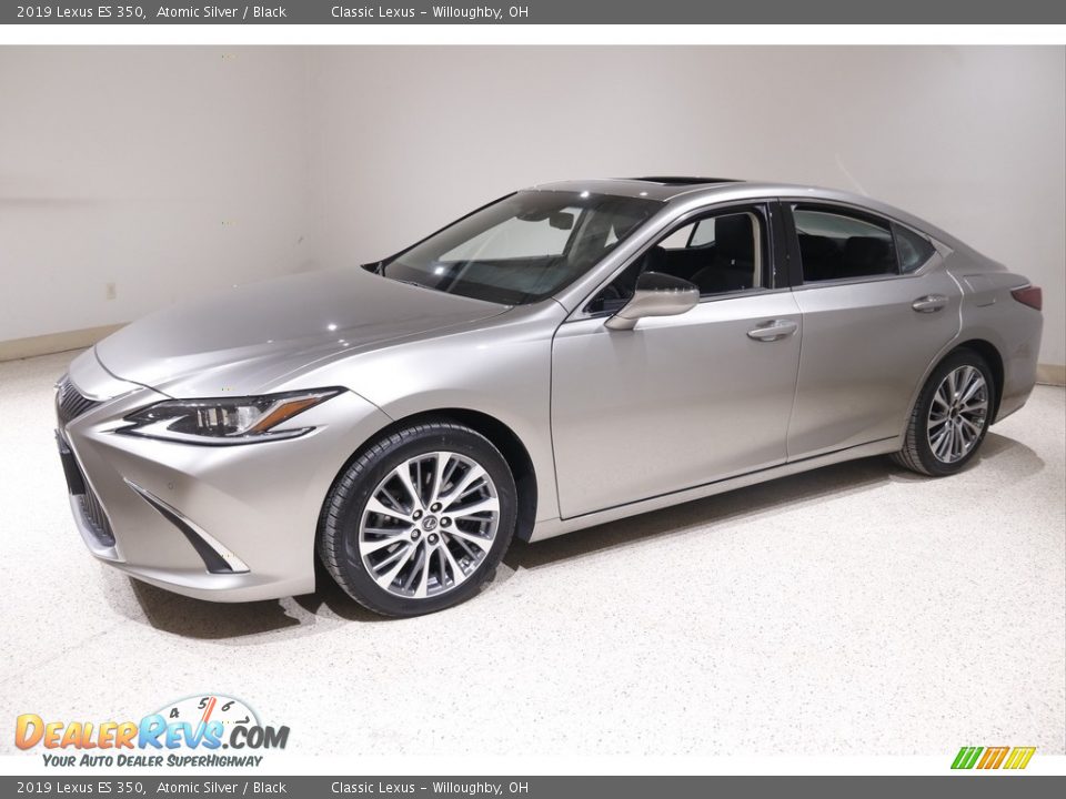 2019 Lexus ES 350 Atomic Silver / Black Photo #3