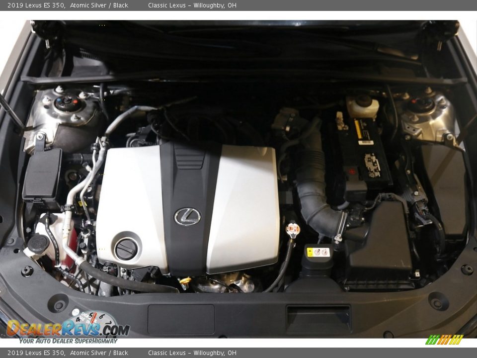 2019 Lexus ES 350 Atomic Silver / Black Photo #22