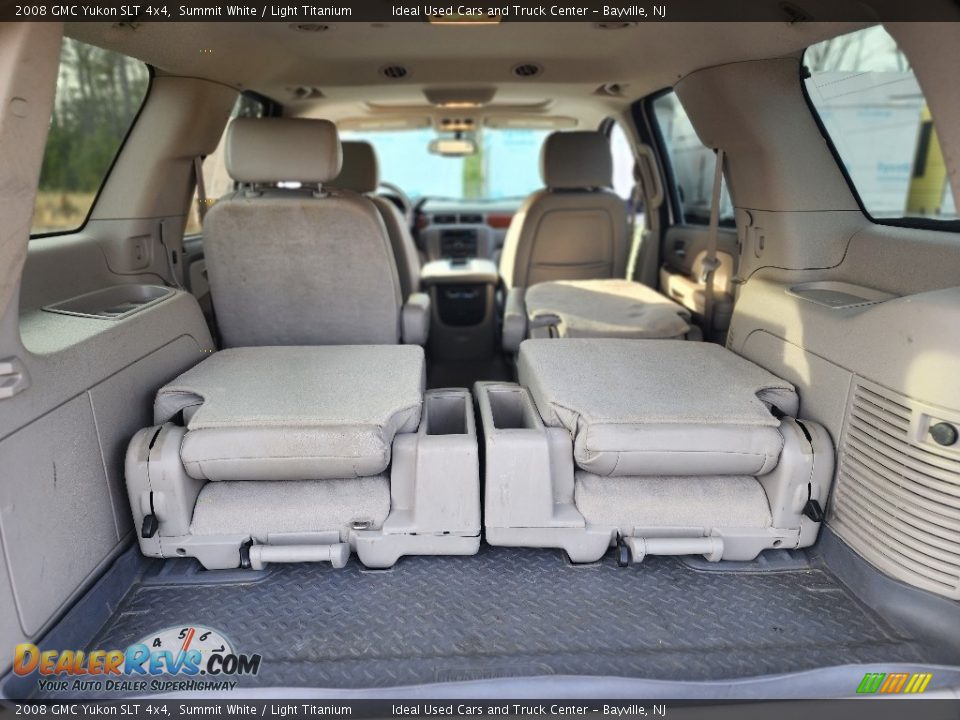 2008 GMC Yukon SLT 4x4 Summit White / Light Titanium Photo #23