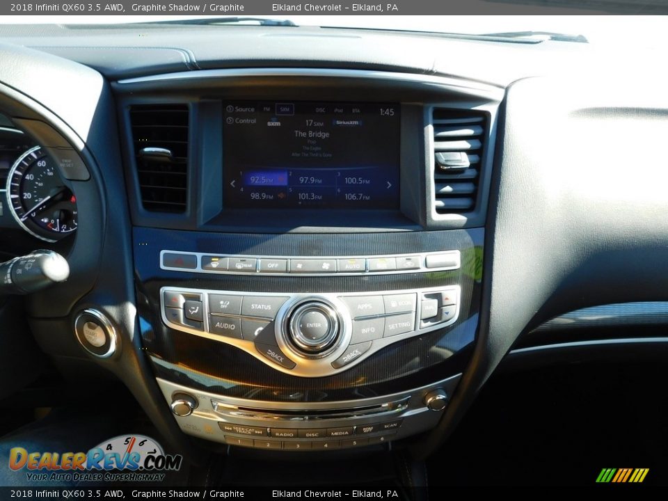 2018 Infiniti QX60 3.5 AWD Graphite Shadow / Graphite Photo #27