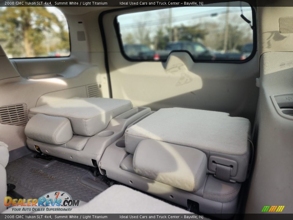 2008 GMC Yukon SLT 4x4 Summit White / Light Titanium Photo #27