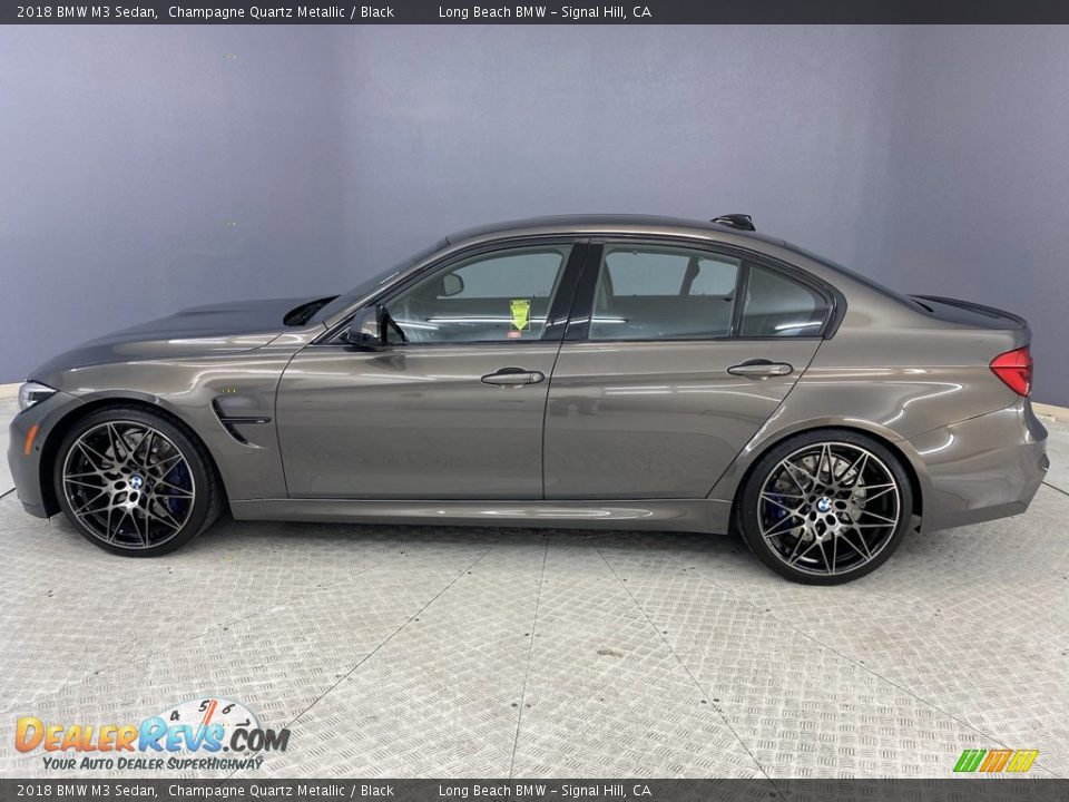 Champagne Quartz Metallic 2018 BMW M3 Sedan Photo #3