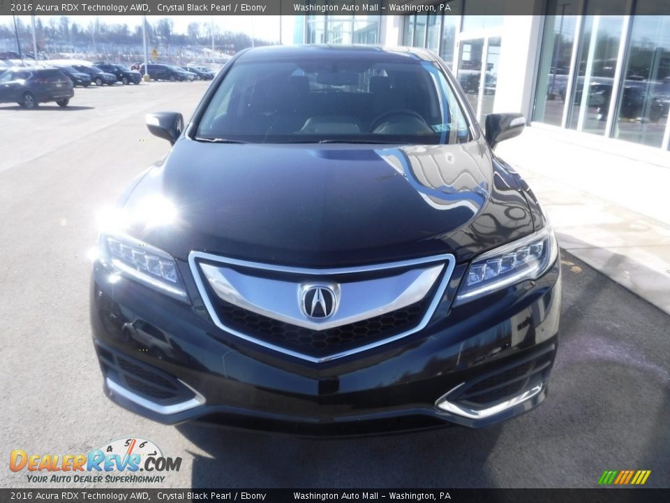 2016 Acura RDX Technology AWD Crystal Black Pearl / Ebony Photo #5