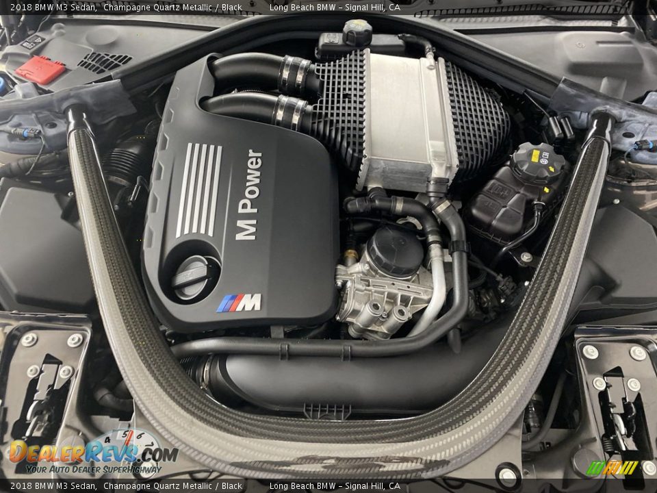 2018 BMW M3 Sedan 3.0 Liter TwinPower Turbocharged DOHC 24-Valve VVT Inline 6 Cylinder Engine Photo #11