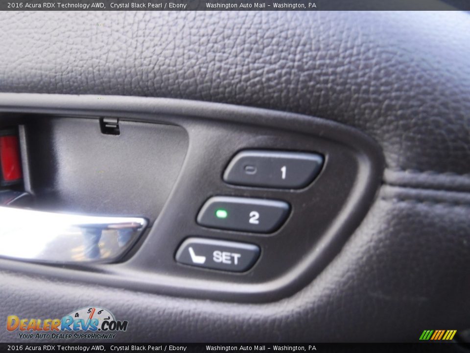 Controls of 2016 Acura RDX Technology AWD Photo #12