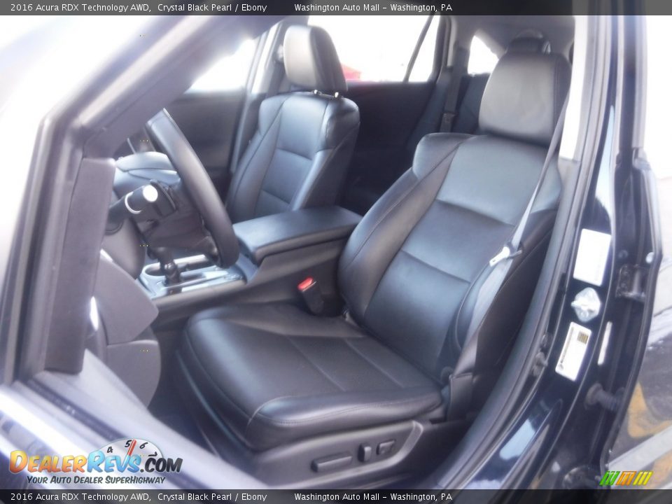Front Seat of 2016 Acura RDX Technology AWD Photo #15