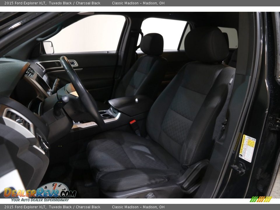 2015 Ford Explorer XLT Tuxedo Black / Charcoal Black Photo #5