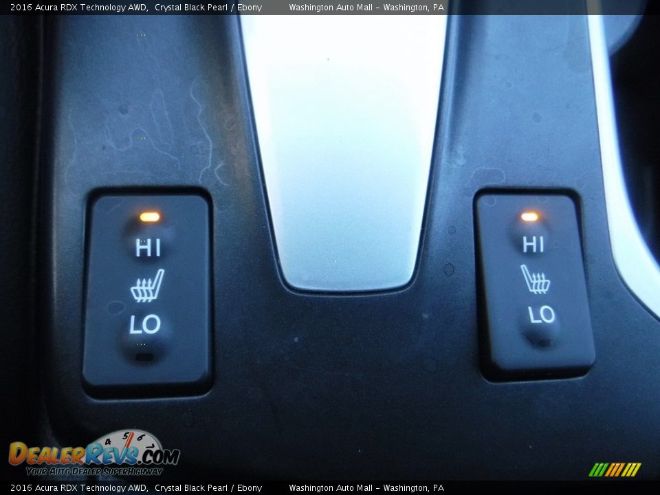 Controls of 2016 Acura RDX Technology AWD Photo #20
