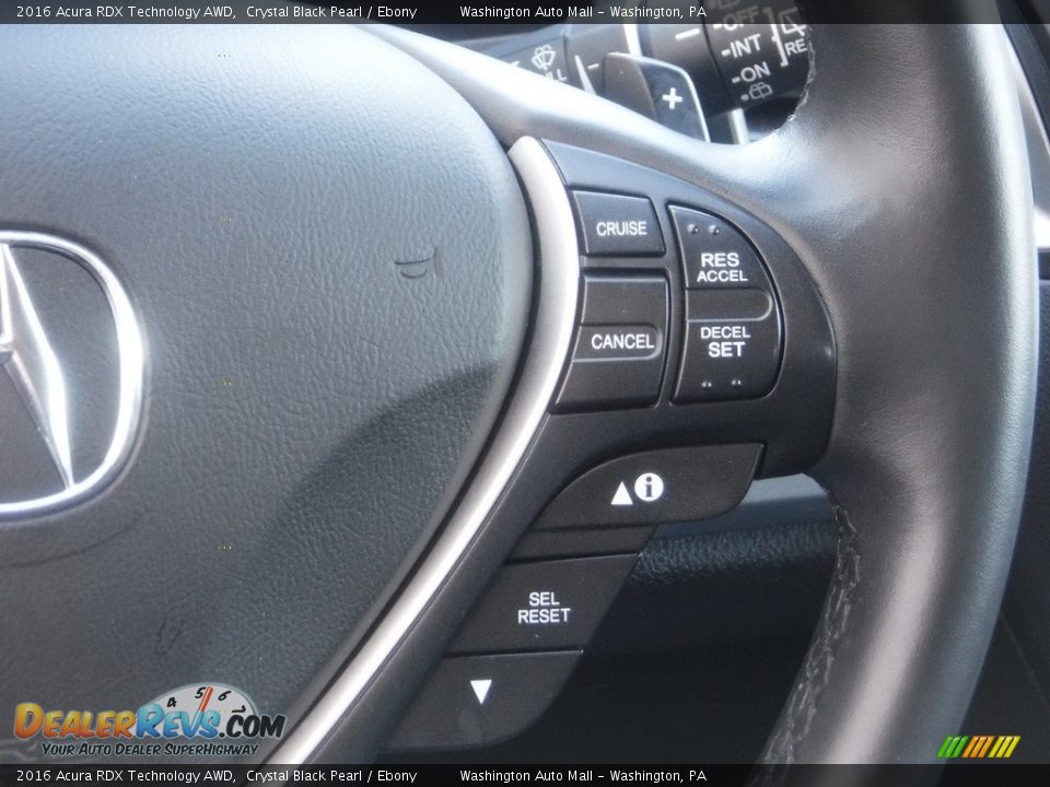 Controls of 2016 Acura RDX Technology AWD Photo #28
