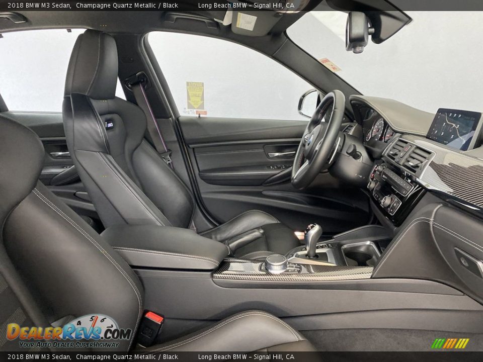 Front Seat of 2018 BMW M3 Sedan Photo #32