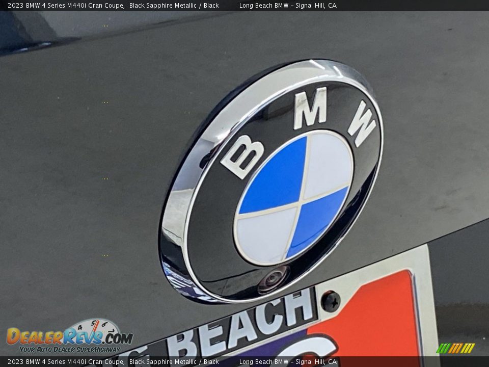 2023 BMW 4 Series M440i Gran Coupe Black Sapphire Metallic / Black Photo #7