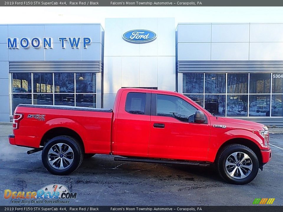 2019 Ford F150 STX SuperCab 4x4 Race Red / Black Photo #1