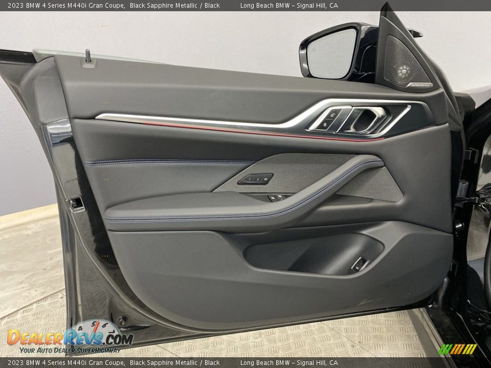 2023 BMW 4 Series M440i Gran Coupe Black Sapphire Metallic / Black Photo #10